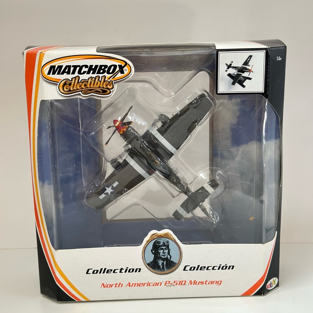 Matchbox Collectibles Collection North American P-51D Mustang Bud Anderson NIB